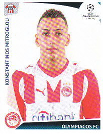 Kostas Mitroglou Olympiacos FC samolepka UEFA Champions League 2009/10 #531